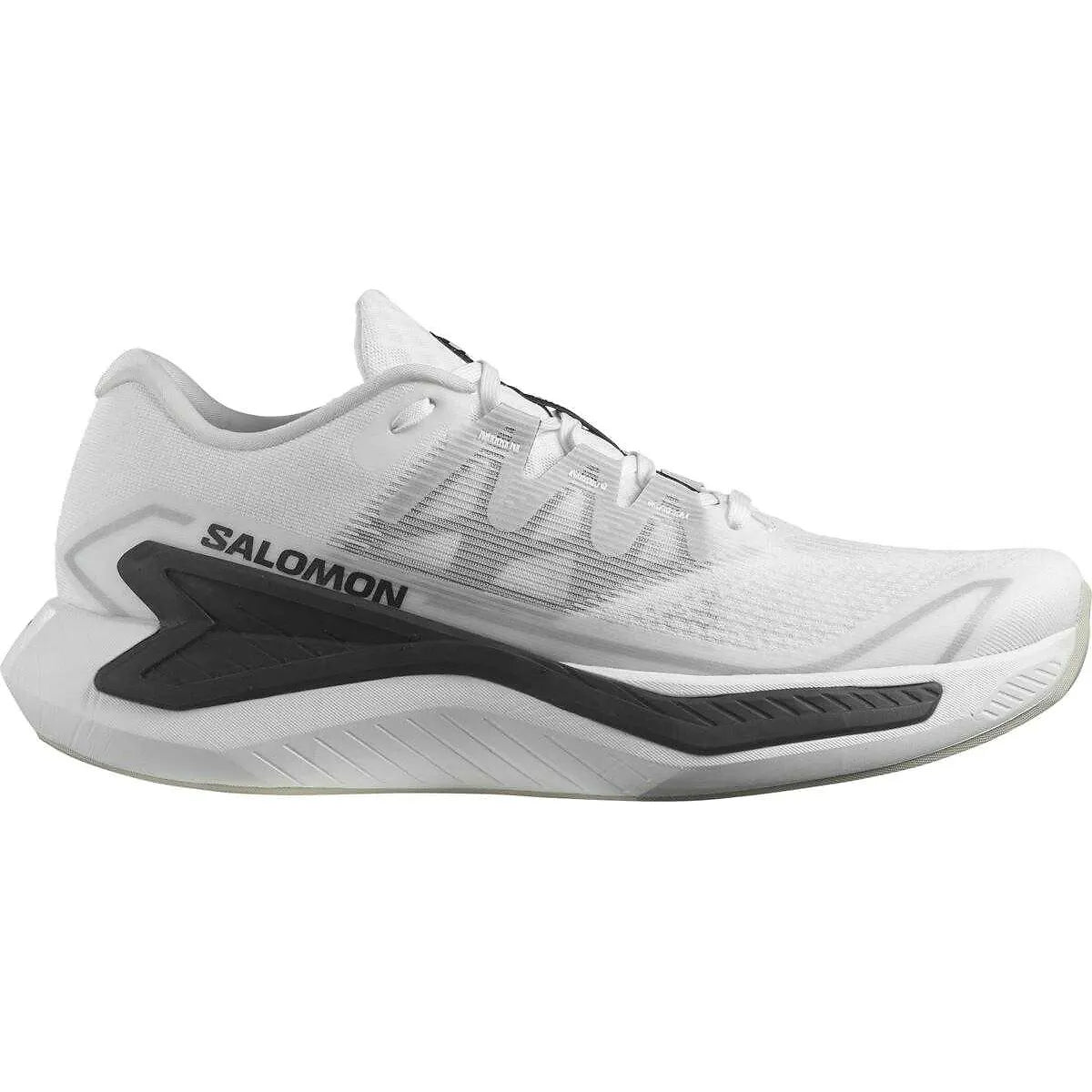 Salomon DRX Bliss men's running shoe in white with black accents