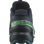 Salomon Speedcross 6 men's trail running shoe rear view showing heel and sole