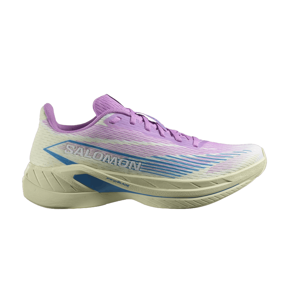 Salomon Spectur 2 women's running shoe in violet tulle gradient with blue accents