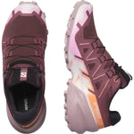 Salomon Speedcross 6 women's trail running shoes in purple and orange colorway