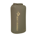 Sea To Summit Lightweight Dry Bag in olive green with roll-top closure