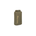 Sea To Summit Lightweight Dry Bag in olive green with roll-top closure