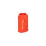 Sea To Summit Lightweight Dry Bag in bright orange with roll-top closure