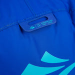 Sea To Summit blue lightweight dry bag showing maximum load label and logo