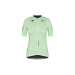 Gobik Stark women's cycling jersey in seamint green with full zip