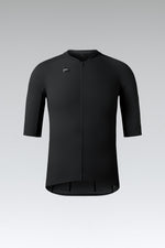 Gobik Phantom Jersey in black with full zip and three-quarter sleeves