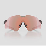 KOO Nebula sunglasses in chocolate matt frame with rose gold mirror lens