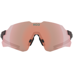 KOO Nebula sunglasses in chocolate matt frame with rose gold mirror lens