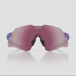 KOO Nebula sunglasses in Iris Matt frame with Super Pink Mirror lens