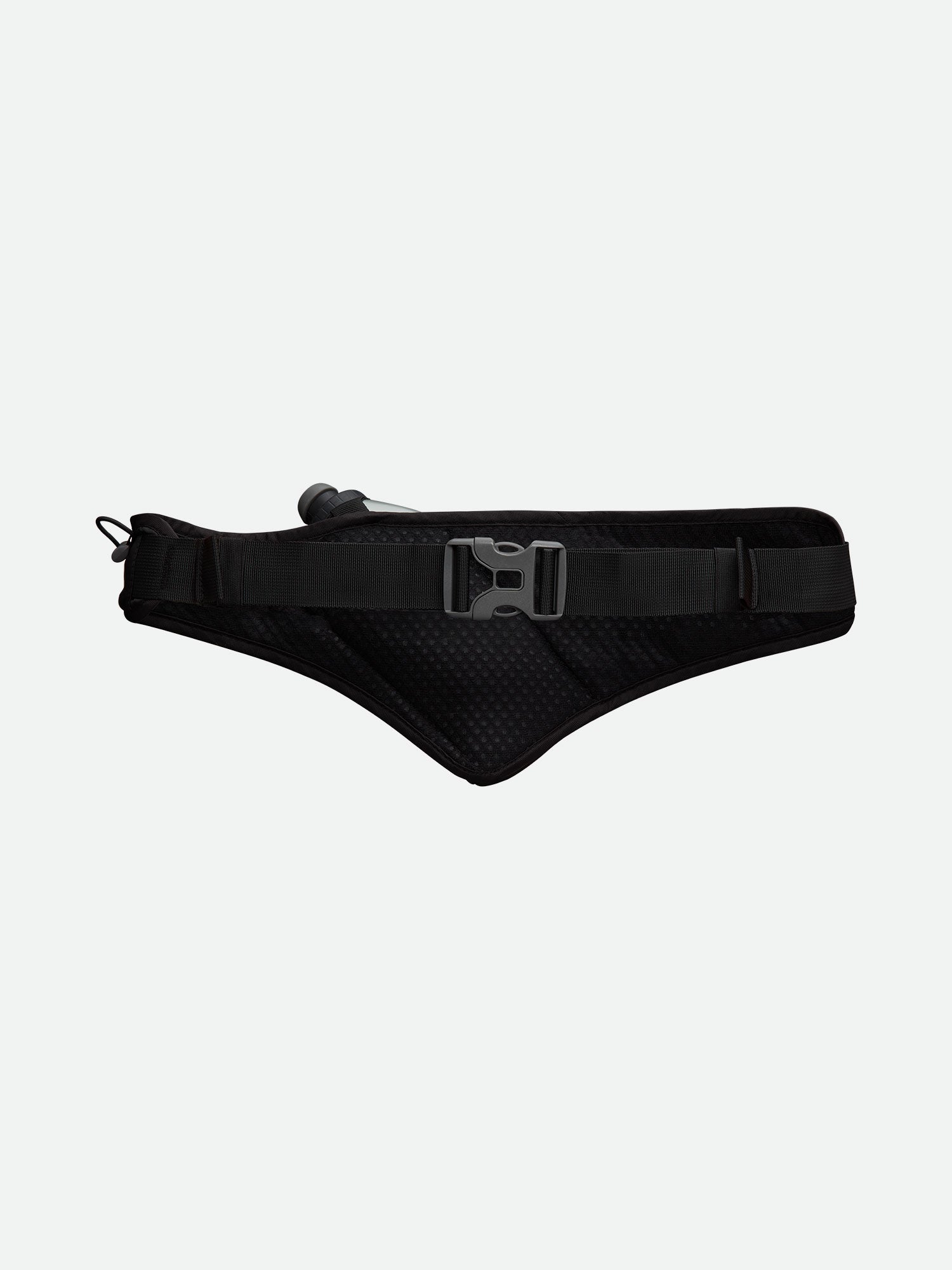 Nathan Peak Hydration Waist Pack in black with adjustable belt and water bottle holder