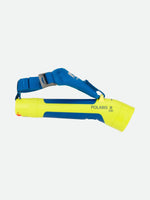 Nathan Polaris R 200 runner's hand torch in safety yellow with blue strap
