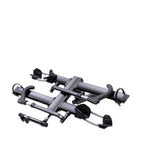 Kuat NV 2.0 2-bike rack in black metallic and gray anodize finish