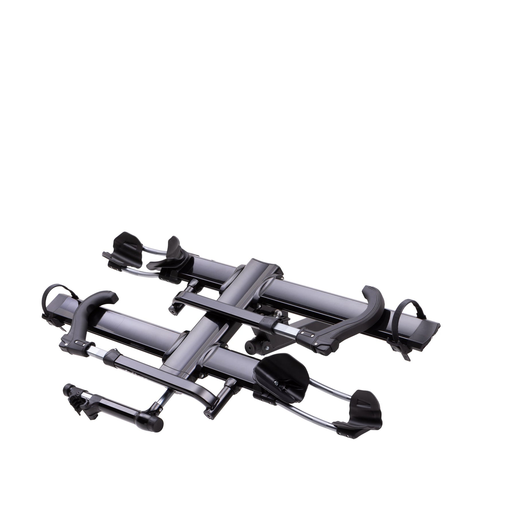 Kuat NV 2.0 2-bike rack in black metallic and gray anodize finish