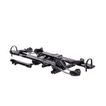 Kuat NV 2.0 bike rack in black metallic and gray finish on white background