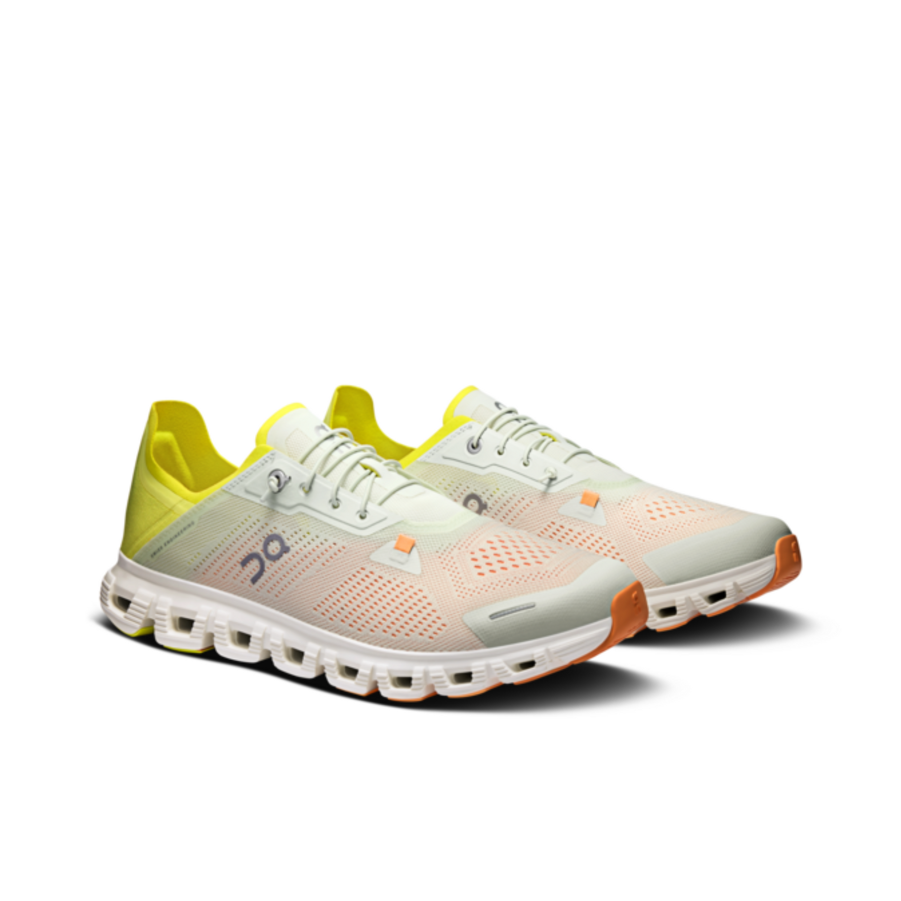 On Cloud 6 Coast women's running shoes in salmon pearl colorway