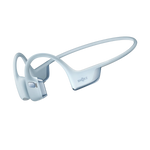 Shokz OpenRun Pro 2 bone conduction headphones in mini-silver color
