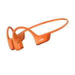 Shokz OpenRun Pro 2 bone conduction headphones in orange color