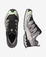 Salomon XA PRO 3D V9 GTX women's trail running shoes in black and gray colorway