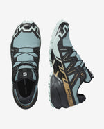 Salomon Speedcross 6 GTX trail running shoes in nautical blue and black