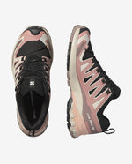 Salomon XA PRO 3D V9 women's trail running shoes in pink coral colorway
