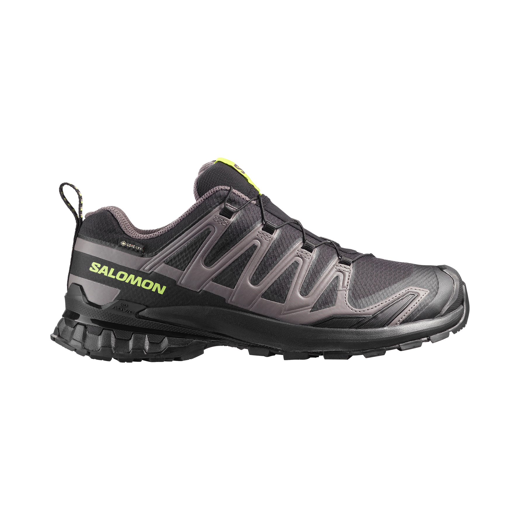 Salomon XA Pro 3D v9 GTX men's trail running shoe in black and gray