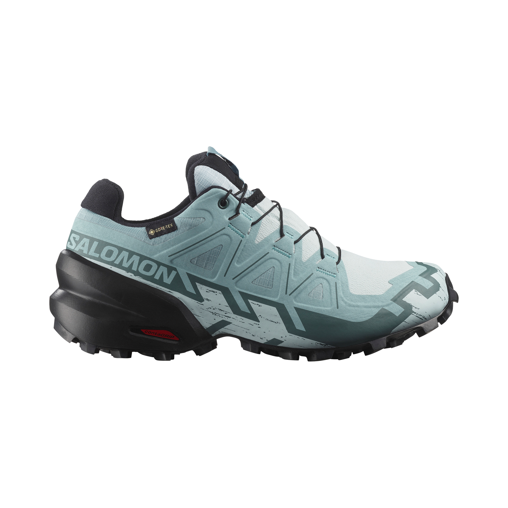 Salomon Speedcross GTX 6 women's trail running shoe in ballad blue colorway