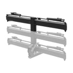 KUAT Piston Pro Add-On bike rack extension in black with reflections