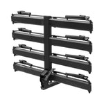 KUAT Piston Pro Add-On bike rack extension in black with professional studio lighting