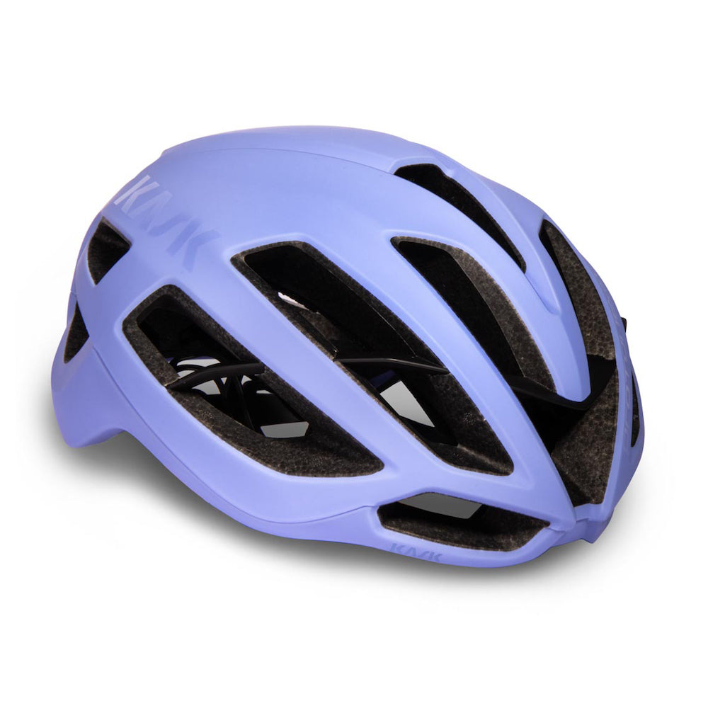 KASK Protone Icon cycling helmet in lavender purple with aerodynamic vents