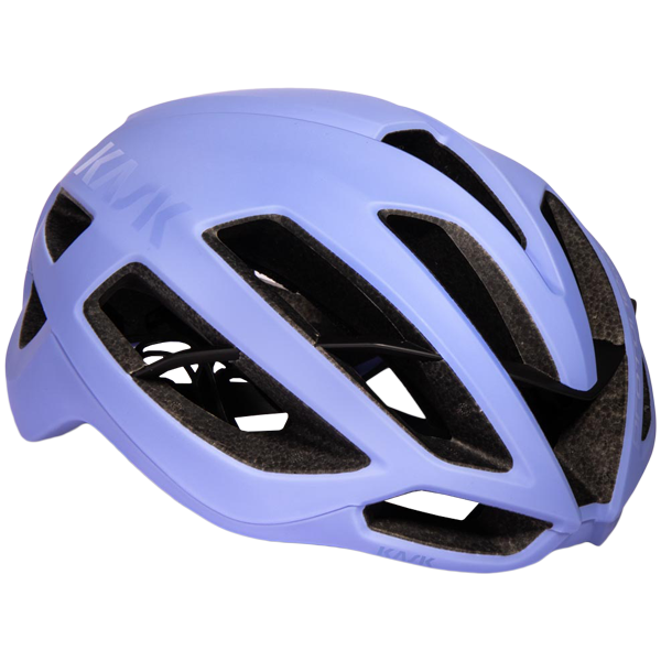 KASK Protone Icon cycling helmet in lavender matte finish with aerodynamic design
