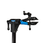 Park Tool PRS-26 Team Issue bike repair stand clamp mechanism in black and blue