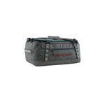 Patagonia Black Hole Duffel bag in noble grey with orange logo