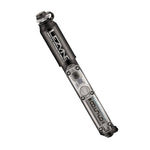 Lezyne Digital Pressure Drive bike pump in gloss black with clear pressure gauge