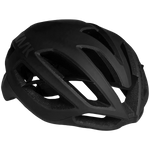 KASK Protone Icon cycling helmet in matte black with aerodynamic design and ventilation channels