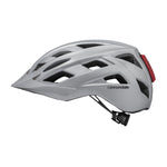 Cannondale Quick adult bicycle helmet in light gray with ventilation openings