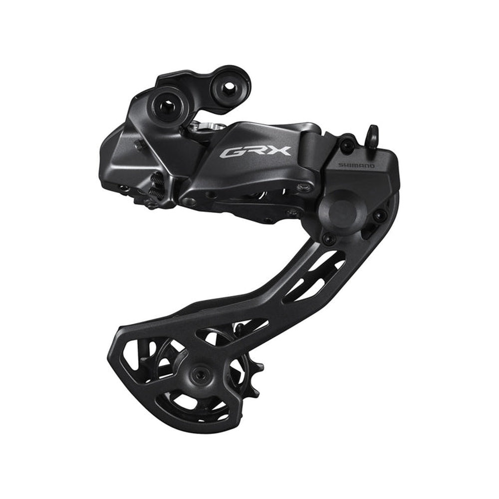Shimano GRX RD-RX825 12-speed rear derailleur in black with shadow plus design