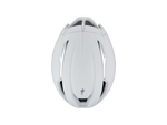 Specialized S-Works Evade 3 white cycling helmet top view on clean background