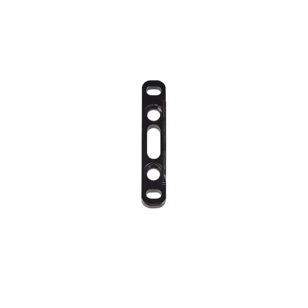 Black Specialized brake flat mount adaptor with multiple mounting holes