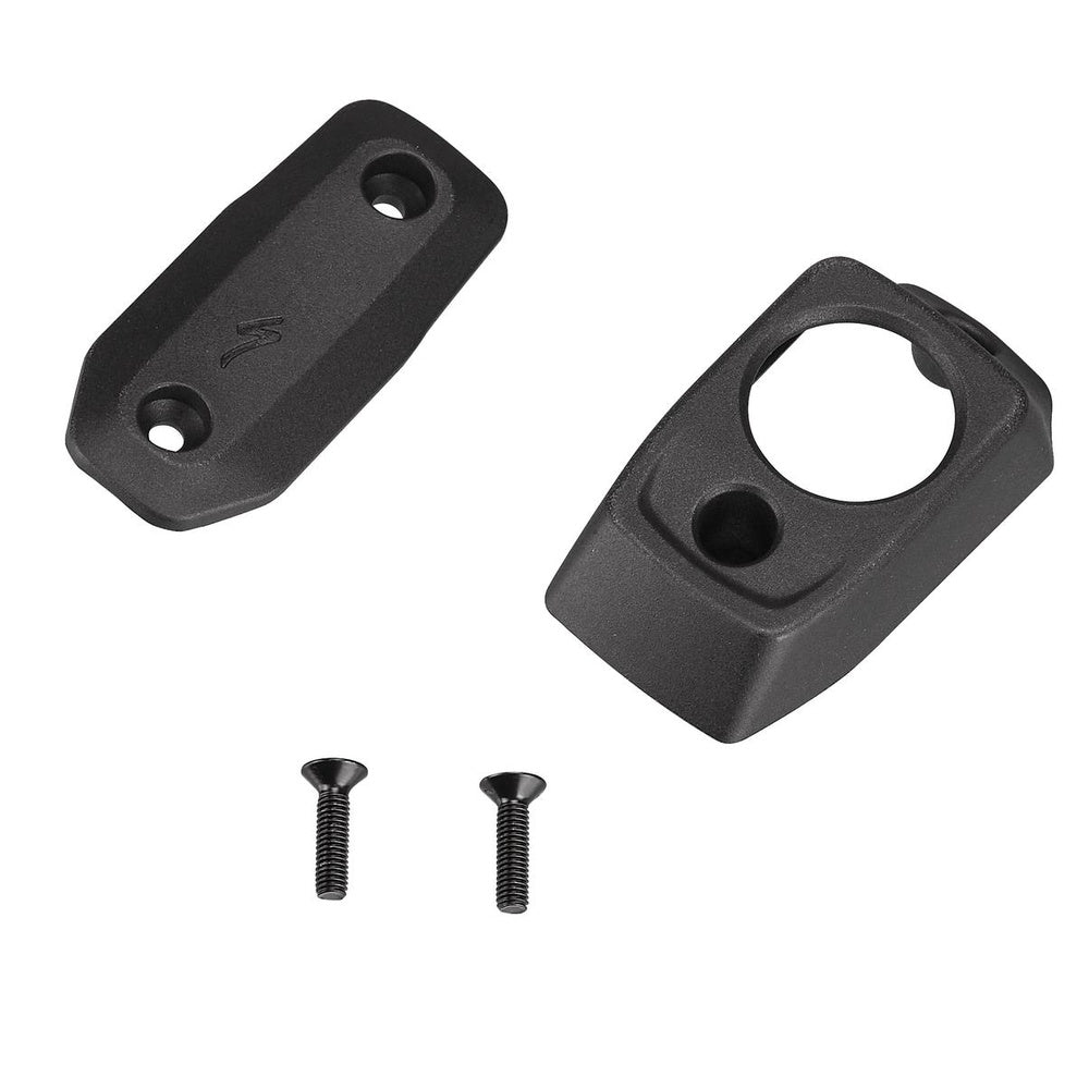 Specialized black Di2 cover and block off kit with mounting screws