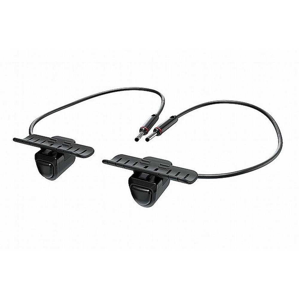 SRAM MultiClics AXS electronic shifting controls with cables and mounts in black
