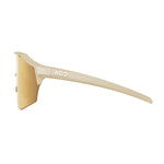 KOO Alibi sunglasses in sand matt finish with amber lens