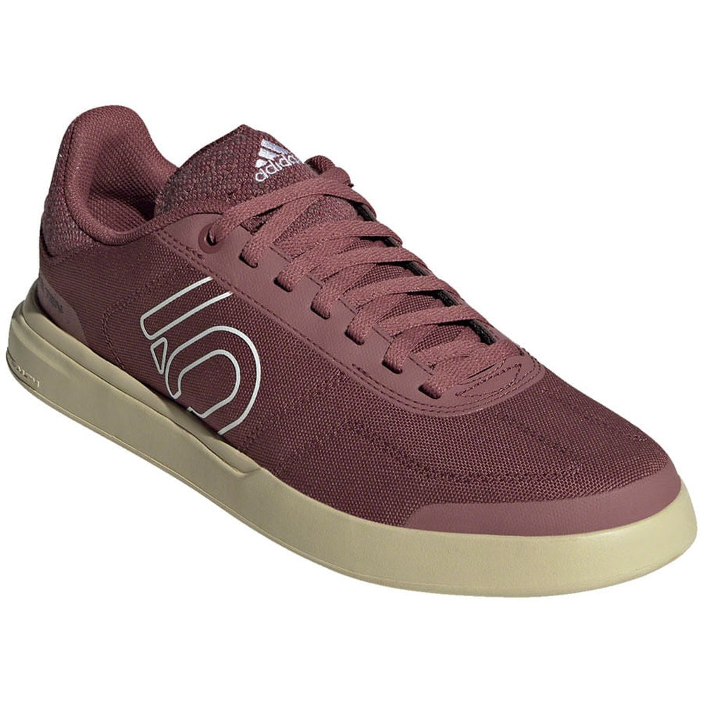 Five Ten Sleuth DLX Canvas women's shoe in burgundy with beige sole