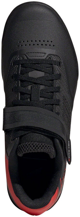Five Ten Hellcat Pro MTB mountain bike shoe in black with red sole