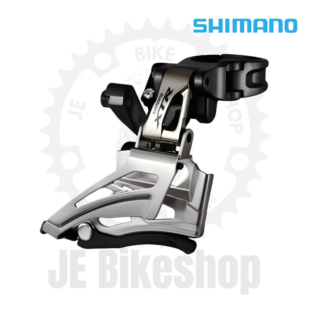 Shimano XTR front derailleur FD-M9025-H in black and silver finish