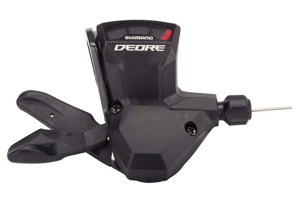 Shimano Deore SL-M590 9-speed bike shifter in black with cable