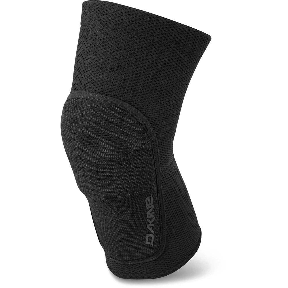 Dakine Slayer knee sleeve in black with textured mesh pattern and brand logo