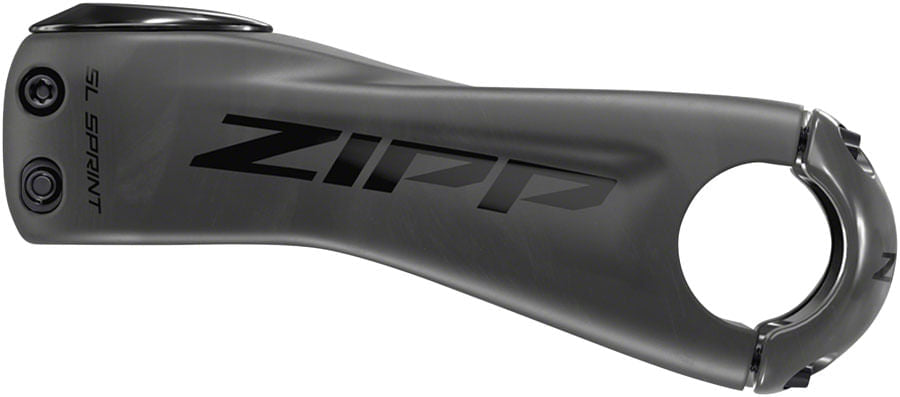 Zipp SL Sprint carbon bicycle stem in matte black finish with Zipp branding