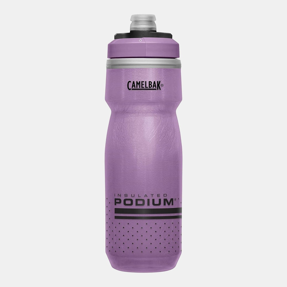 CamelBak Podium Insulated water bottle in purple with squeeze cap