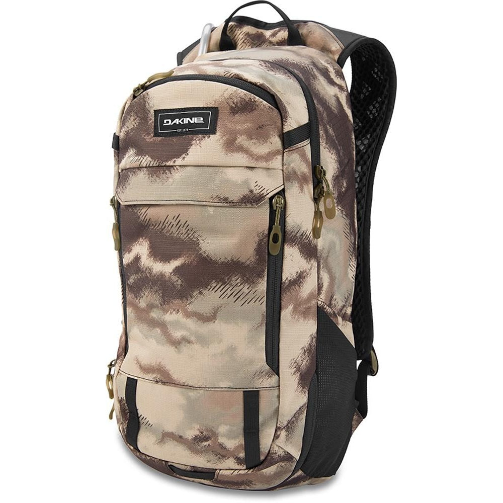 Dakine Syncline 16L backpack in ashcroft camo pattern with multiple compartments