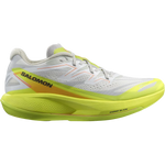 Salomon Phantasm 2 Men's running shoe in white and safety yellow colorway